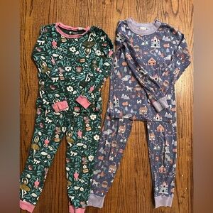 Hanna Andersson + Tucker & Tate Kids Pajama Sets  - Green and Purple